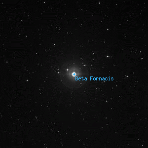 DSS image of Beta Fornacis