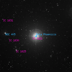 DSS image of Beta Phoenicis