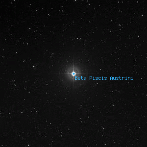 DSS image of Beta Piscis Austrini