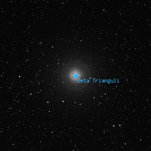 DSS image of Beta Trianguli