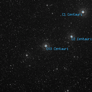DSS image of C03 Centauri