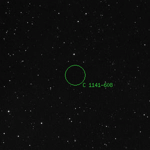 DSS image of C 1141-608