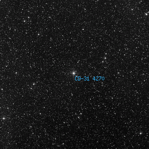 DSS image of CD-31 4270