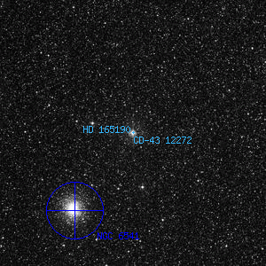 DSS image of CD-43 12272