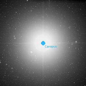 DSS image of Canopus