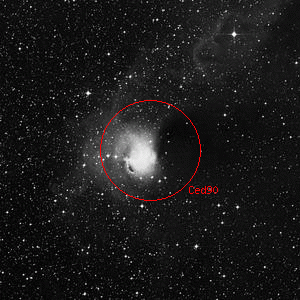 DSS image of Ced90