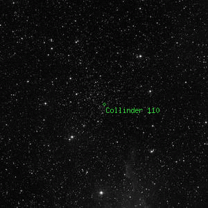 DSS image of Collinder 110