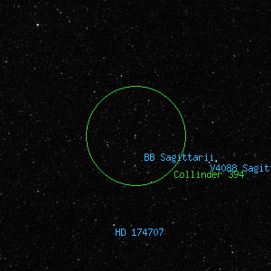 DSS image of Collinder 394