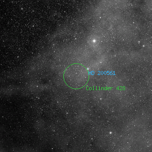 DSS image of Collinder 428