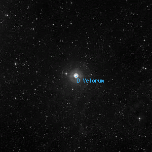 DSS image of D Velorum
