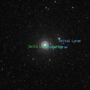 DSS image of Delta2 Lyrae