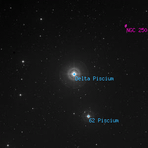 DSS image of Delta Piscium