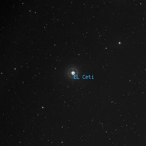 DSS image of EL Ceti