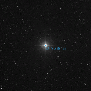 DSS image of ET Virginis