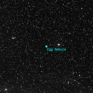 DSS image of Egg Nebula