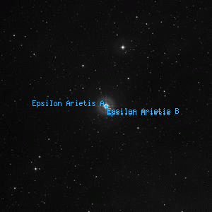 DSS image of Epsilon Arietis A