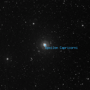 DSS image of Epsilon Capricorni