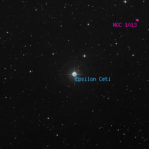 DSS image of Epsilon Ceti