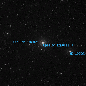 DSS image of Epsilon Equulei A