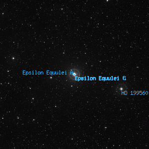 DSS image of Epsilon Equulei B