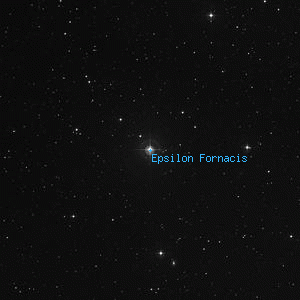 DSS image of Epsilon Fornacis