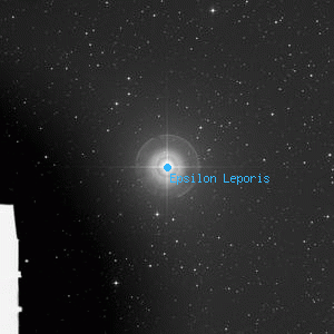 DSS image of Epsilon Leporis