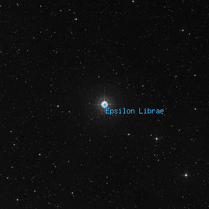 DSS image of Epsilon Librae