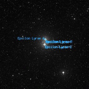 DSS image of Epsilon Lyrae D