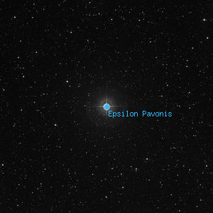 DSS image of Epsilon Pavonis