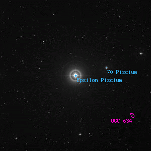 DSS image of Epsilon Piscium