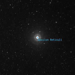 DSS image of Epsilon Reticuli