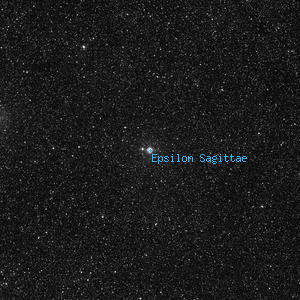 DSS image of Epsilon Sagittae