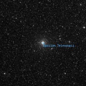 DSS image of Epsilon Telescopii