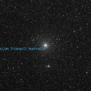 DSS image of Epsilon Trianguli Australis