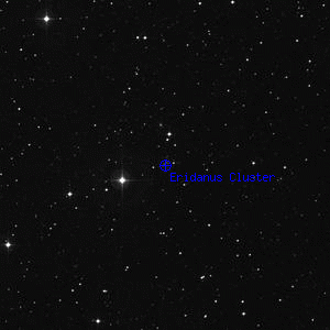 DSS image of Eridanus Cluster