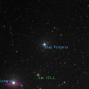 DSS image of Eta1 Pictoris