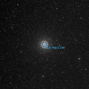 DSS image of Eta Aquilae