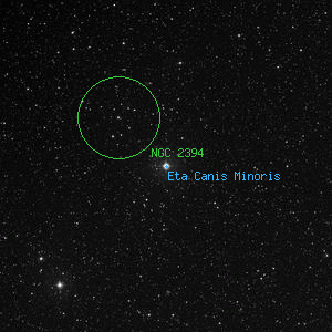 DSS image of Eta Canis Minoris