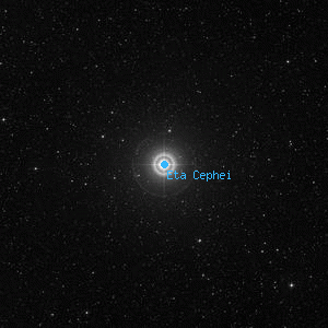 DSS image of Eta Cephei
