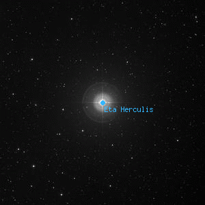 DSS image of Eta Herculis