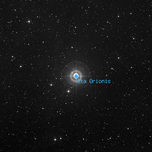 DSS image of Eta Orionis
