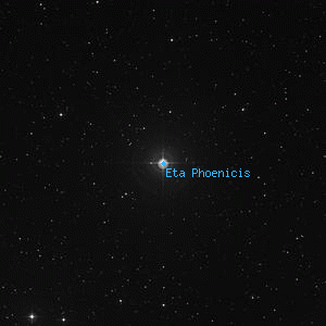 DSS image of Eta Phoenicis