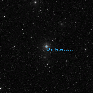 DSS image of Eta Telescopii