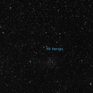 DSS image of FR Persei