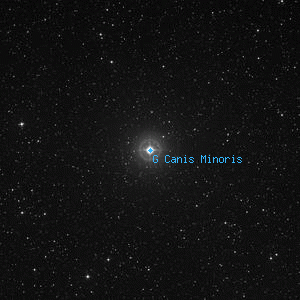 DSS image of G Canis Minoris