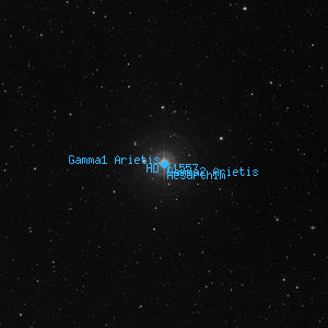DSS image of Gamma1 Arietis