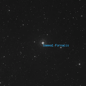 DSS image of Gamma1 Fornacis