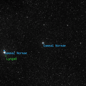 DSS image of Gamma1 Normae
