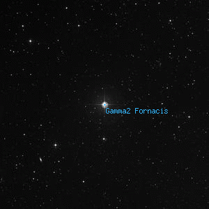 DSS image of Gamma2 Fornacis