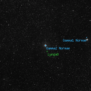 DSS image of Gamma2 Normae